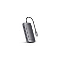 Satechi ST-U4MA3M laptop dock/port replicator USB Type-C Grey