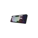 HATOR Rockfall 3 TKL Wireless, black, QMK/VIA, OMA profile white-black keycaps Keyboard - linear mec