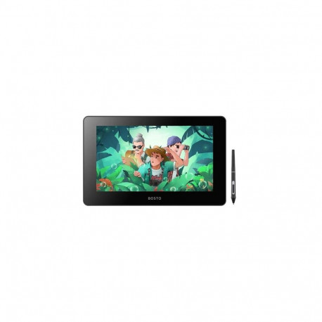 BOSTO BT-12HD graphic tablet Black 5080 lpi 258 x 145 mm USB