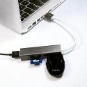 LogiLink UA0306 laptop dock/port replicator USB 3.2 Gen 1 (3.1 Gen 1) Type-A Silver, White