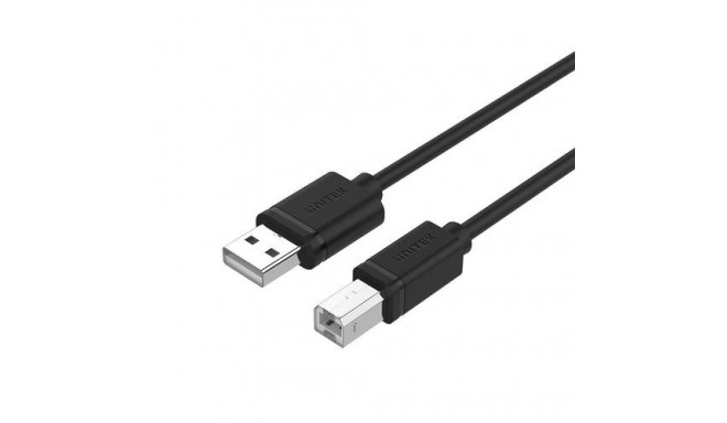 UNITEK Y-C420GBK USB cable USB 2.0 3 m USB A USB B Black