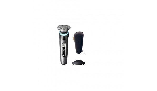 PHILIPS i9000 Prestige Ultra Elektroskuveklis mitrai/sausai skūšanai (lādējams), Tumšs šīferis