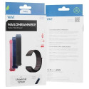 Wave WAVE-NB-UNI-22-BK watch part/accessory Watch strap