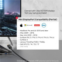 UNITEK V1152A video cable adapter 2 m Mini DisplayPort HDMI Black