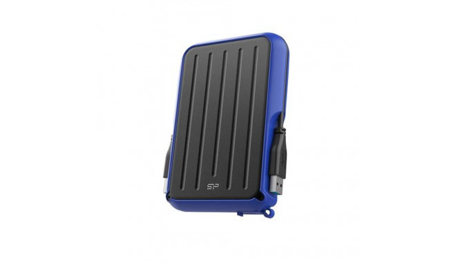 Silicon Power A66 external hard drive 5 TB USB Type-A 3.2 Gen 1 (3.1 Gen 1) Black, Blue