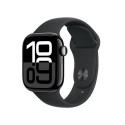 Apple Watch Series 10 OLED 42 mm Digital 374 x 446 pixels Touchscreen Black Wi-Fi GPS (satellite)