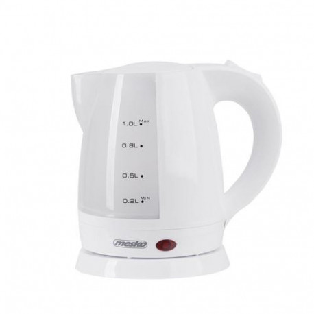 Mesko Home MS 1276 electric kettle 1 L 1600 W White