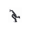 Gembird MA-DA2-03 monitor mount / stand 88.9 cm (35&quot;) Desk Black