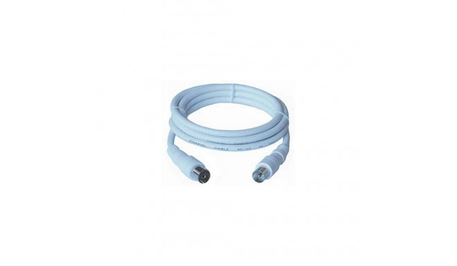 PremiumCord TV M/F, 75 Ohm, 20m coaxial cable IEC White