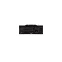 CHERRY KC 1000 SC keyboard Office USB QWERTZ German Black