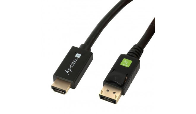 Techly Converter Cable 1m DisplayPort to HDMI 1.2 4K ICOC DSP-H12-010