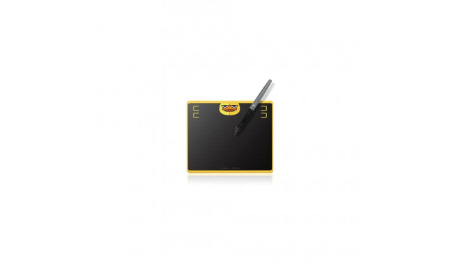 HUION HS64 Special Edition Graphics Pen Tablet graphic tablet Black, Yellow 5080 lpi 160 x 102 mm US