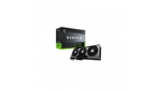 MSI VENTUS GEFORCE RTX 5090 32G 3X OC graphics card NVIDIA 32 GB GDDR7