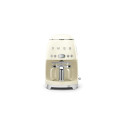 Smeg 50&#039;s Style Drip Filter Coffee Machine DCF02CREU Cream
