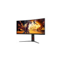 AOC G4 CU34G4Z computer monitor 86.4 cm (34") 3440 x 1440 pixels Wide Quad HD LED Black, Re