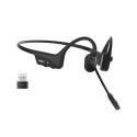 SHOKZ OpenComm2 UC Wireless Bluetooth Bone Conduction Videoconferencing Headset with USB-C adapter |