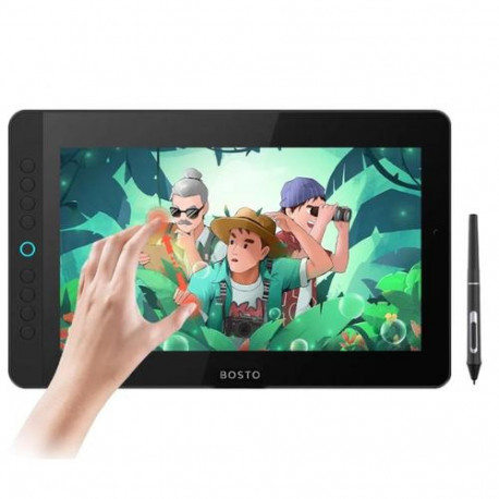 BOSTO BT-12HDK-T graphic tablet Black 5080 lpi 258 x 145 mm USB