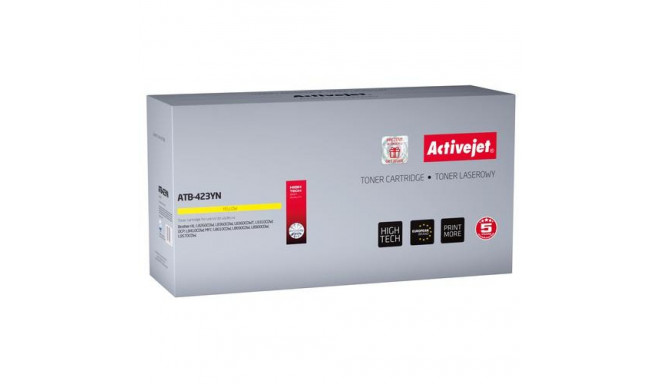 Activejet ATB-423YN toner (replacement for Brother TN-423Y; Supreme; 4000 pages; yellow)