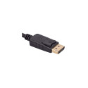 Akyga AK-AV-15 DisplayPort cable 1.8 m Mini DisplayPort Black