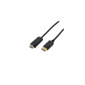 Akyga AK-AV-05 video cable adapter 1.8 m HDMI Type A (Standard) DisplayPort Black, Gold