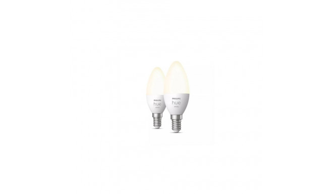 Philips Hue White Candle - E14 smart bulb - (2-pack)