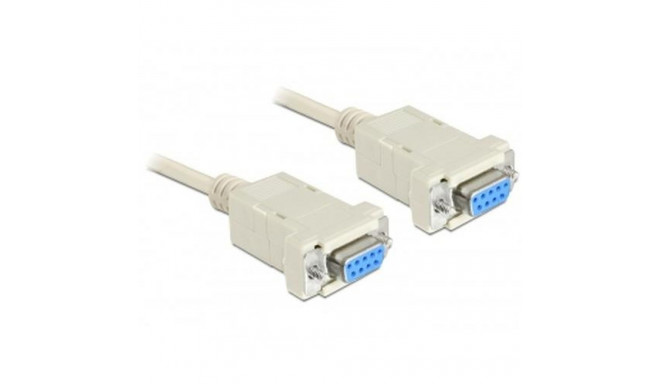 DeLOCK Sub-D9 3m serial cable Beige