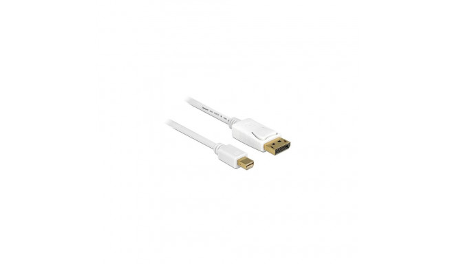 DeLOCK Mini Displayport/Displayport, 0.5 m White