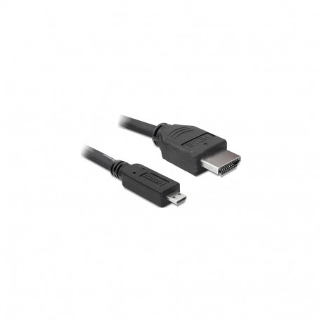 DeLOCK 3m HDMI HDMI cable HDMI Type A (Standard) HDMI Type D (Micro) Black