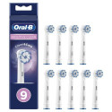 Oral-B Sensitive Clean 80339524 toothbrush head 9 pc(s) White