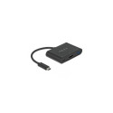 DeLOCK 64091 laptop dock/port replicator USB 3.2 Gen 1 (3.1 Gen 1) Type-C Black