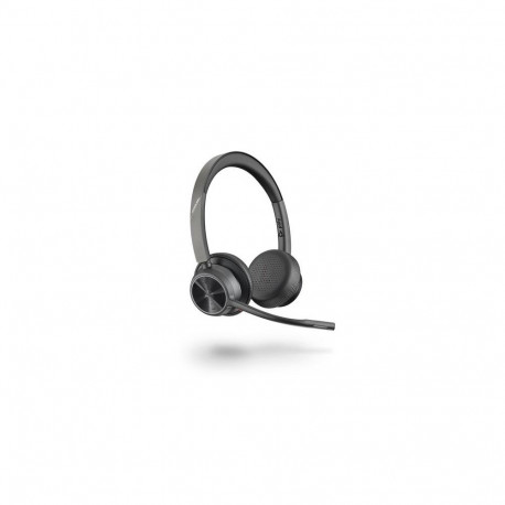 POLY Voyager 4320 UC Headset Wireless Head-band Office/Call center USB Type-A Bluetooth Black