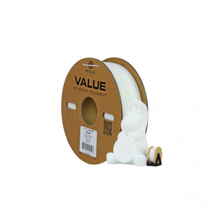 3D Prima 12793 3D printing material Polylactic acid (PLA) White 1 kg