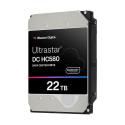 Western Digital Ultrastar DC HC580 internal hard drive 22 TB 7200 RPM 512 MB 3.5" SAS