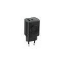 Gembird TA-UC-PDQCW20-01-BK mobile device charger Universal Black AC Fast charging Indoor