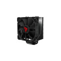 Savio SAVGCOVORTEXX2 Computer case Air cooler 12 cm Black 1 pc(s)