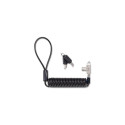 Kensington Slim N17 2.0 Portable Keyed Laptop Lock for Wedge-Shaped Slots