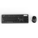 Inca IWS-549U keyboard Mouse included Office RF Wireless + USB QWERTY Turkish Black