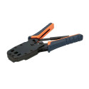 Extralink RJ45 Crimp tool 4P+6P+8P with ratchet