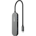 Emtec T650C Type-C HUB USB 3.2 Gen 1 (3.1 Gen 1) Type-A Black