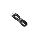 Baseus CALKLF-CV1 lightning cable 2 m Black, Gold