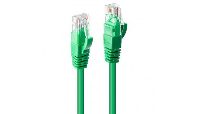 Lindy 1m Cat.6 U/UTP Network Cable, Green