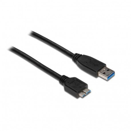 Alcasa USB 3.0 A/USB 3.0 Micro B, 2m USB cable USB 3.2 Gen 1 (3.1 Gen 1) USB A Micro-USB B Black