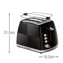 Russell Hobbs 26390-56 toaster 6 2 slice(s) 850 W Black