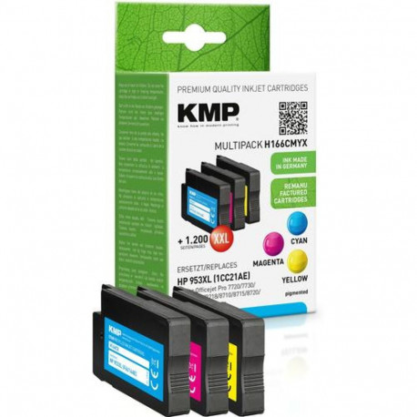 KMP 1748,4050 ink cartridge Compatible High (XL) Yield Cyan, Magenta, Yellow