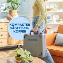 Dremel kompaktne ketassaag koos mobiilse saepingi-kohvriga