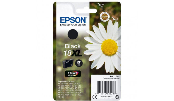 Epson tindikassett XL must Claria Home T 181 T 1811