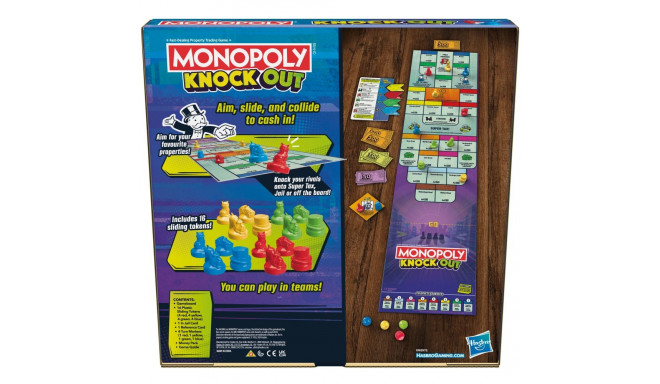 MONOPOLY lauamäng Knockout (inglise keeles)