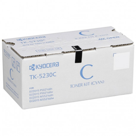 Kyocera Cartridge TK-5230 TK5230 Cyan (1T02R9CNL0)