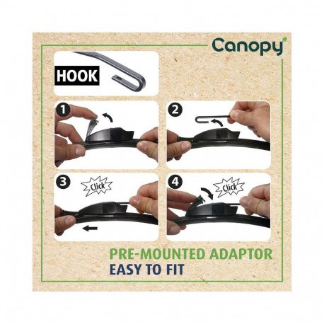 Valeo Canopy klaasipuhasti U 500 583908