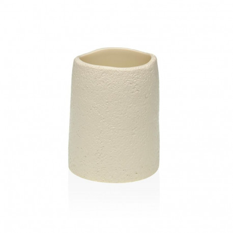 Toothbrush Holder Versa Livi Resin 7,4 x 10,6 x 7,4 cm